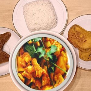 Kana Kasvis Curry Ateria